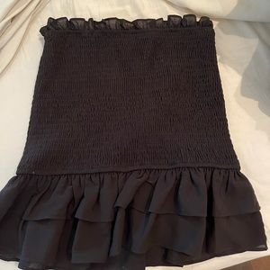 Black mini skirt in great condition